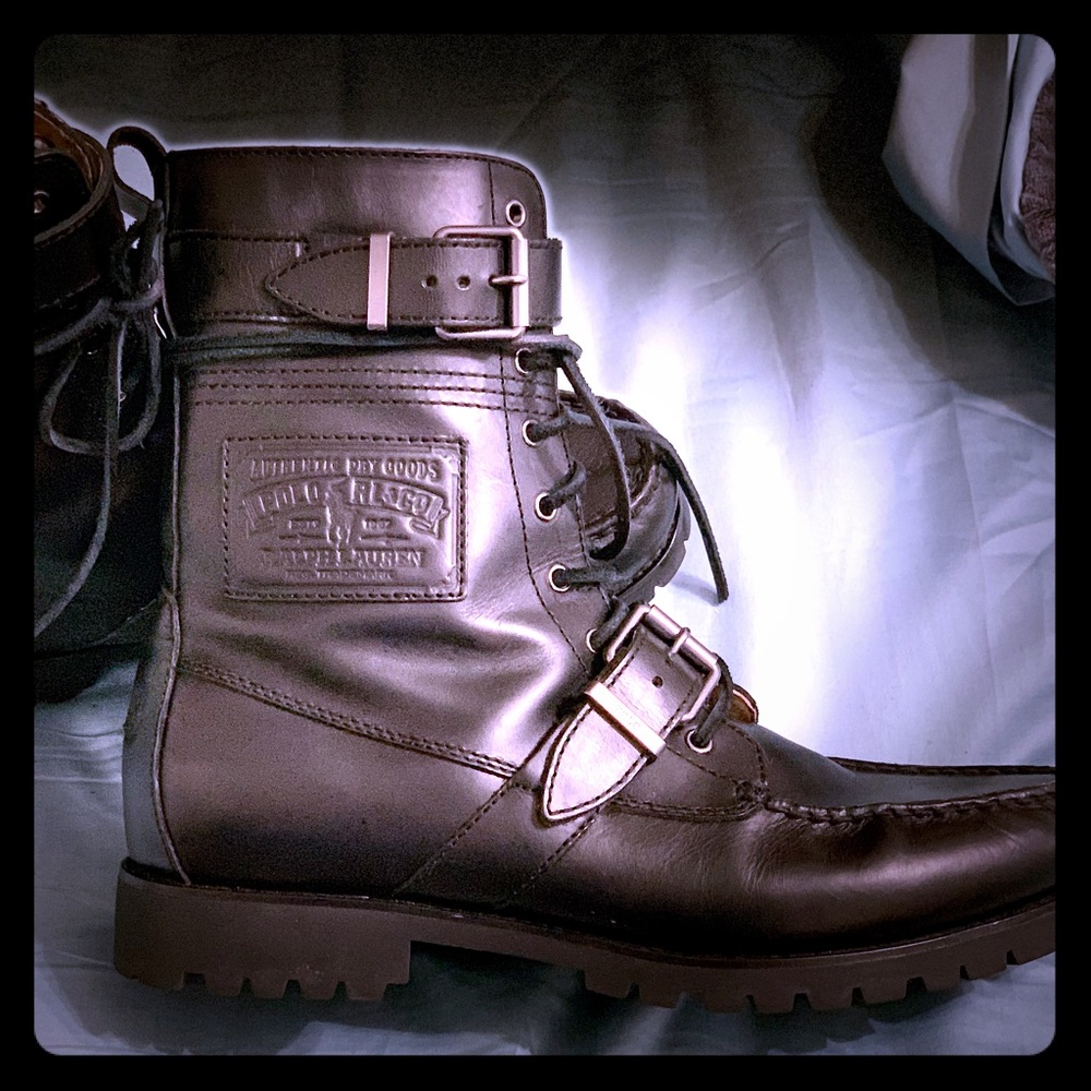 Polo Ralph Lauren - Men’s Leather Boots - 11.5